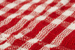 Plaid tea towel