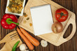 Notebook to write recipes