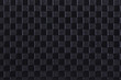 Texture of black leather