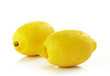 two fresh lemons