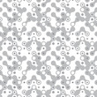 Abstract monochrome pattern vector design