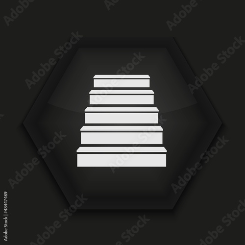 Vector: Vector creative icon on black background. Eps10 Vector creative icon on black background. Eps10