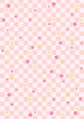 Background pattern of Japanese cherry blossoms