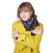 Foto: Freezing Cold Young Woman Freezing Cold Young Woman