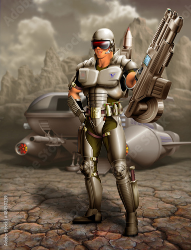 Illustration: space scout space scout