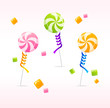 Vector lolipops
