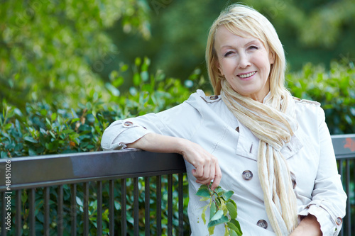 Photo: happy senior woman happy senior woman