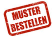 Grunge Stempel rot MUSTER BESTELLEN