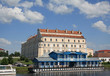 Photo: Pier and Jesuit collegium building in Pinsk Pier and Jesuit collegium building in Pinsk