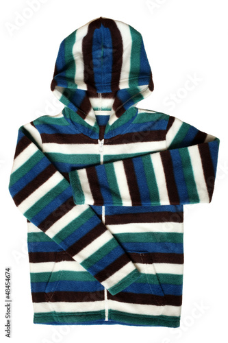 Photo: Children's wear - striped jacket Children's wear - striped jacket