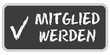 CB-Sticker tafel oc MITGLIED WERDEN