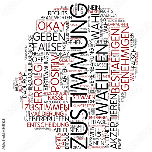 Illustration: Zustimmung Zustimmung
