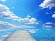 Photo: Pier in sea Pier in sea