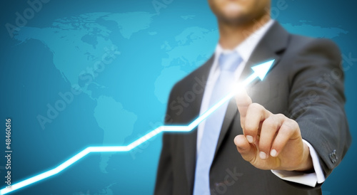 Photo: Businessman profit concept Businessman profit concept