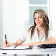 Foto: young blond secretary young blond secretary