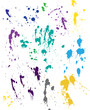 Vektor: Blood splatter Blood splatter