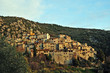 Il villaggio di Peillon al tramonto, Costa Azzurra