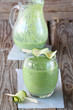 Photo: Green smoothie with kiwi and spinach Green smoothie with kiwi and spinach