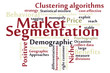Market Segmentation word cloud