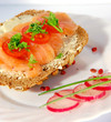 Foto: Lachsbrötchen Lachsbrötchen