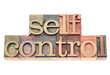 self control in wood type