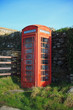 old telephone box portwrinkle cornwall
