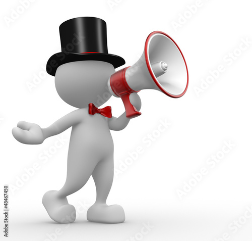 Illustration: Megaphone Megaphone