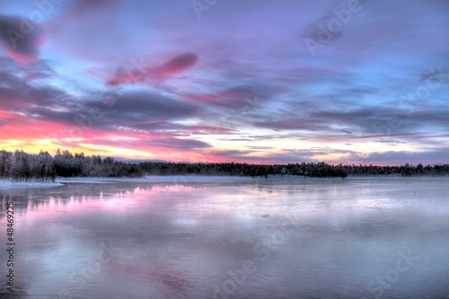 Photo: Paysages de la Laponie finlandaise Paysages de la Laponie finlandaise