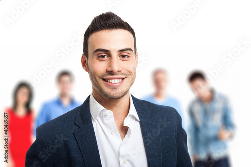 Photo: Smiling man portrait Smiling man portrait