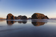 Rock Formations Reflect In Tid...