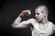 Strong young man