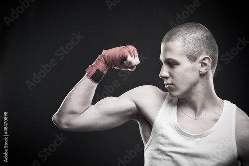 Photo: Strong young man Strong young man