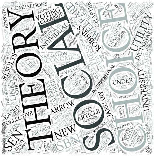 Vector: Social choice theory Disciplines Concept Social choice theory Disciplines Concept
