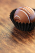 Photo: Praline in a paper wrapper Praline in a paper wrapper