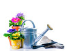 Gartenarbeit im Frühling