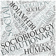 Sociobiology Disciplines Concept