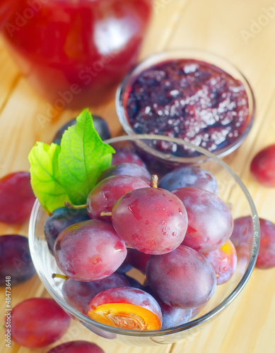 Photo: plum with jam plum with jam