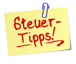 Steuer Tipps  #130112-sv