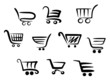 Shopping cart icons