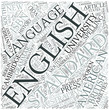 Standard English Disciplines Concept