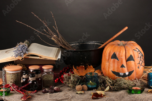 Photo: Scary halloween laboratory Scary halloween laboratory