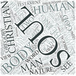 Theological anthropology Disciplines Concept