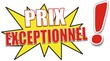 étiquette prix exceptionnel