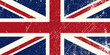 UK flag vintage