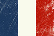 Drapeau Français usé