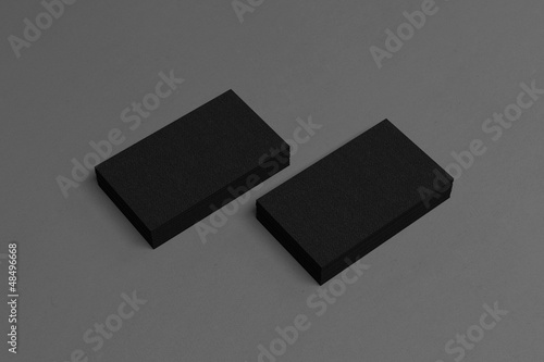 Photo: Blank corporate identity business card Blank corporate identity business card