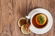 Black tea with mint