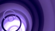 Purple neon rings.