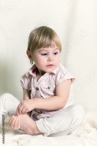 Photo: Portrait of a little girl Portrait of a little girl