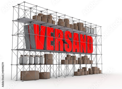 Illustration: versand versand